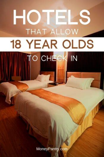 Here are a few to consider. . Hotels near me that allow 18 year olds to checkin